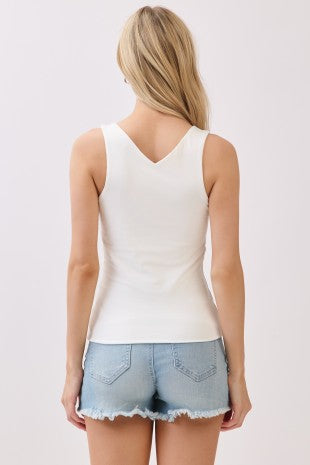 Double Layer Sleeveless Cami