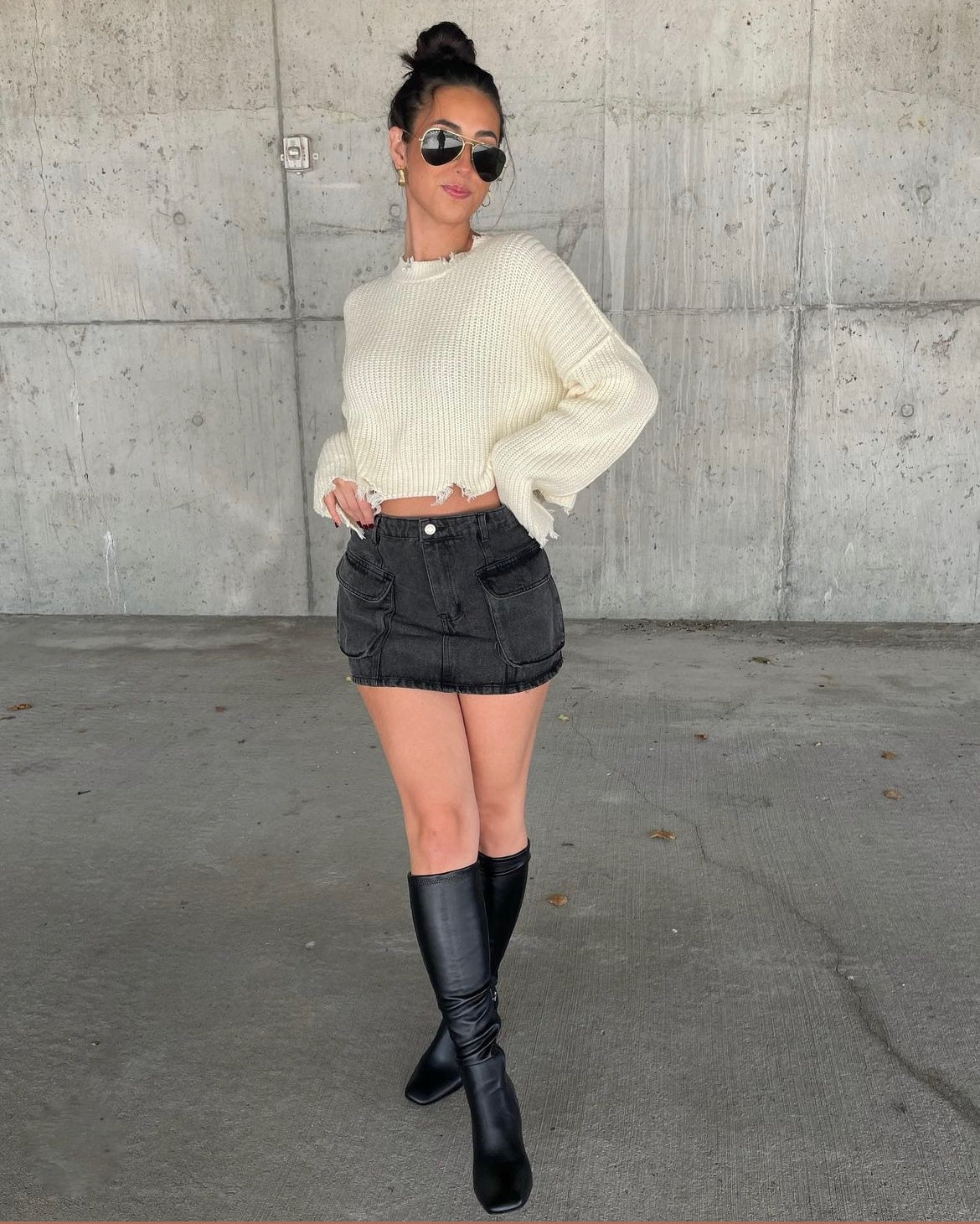 Sense of Style Cargo Skirt
