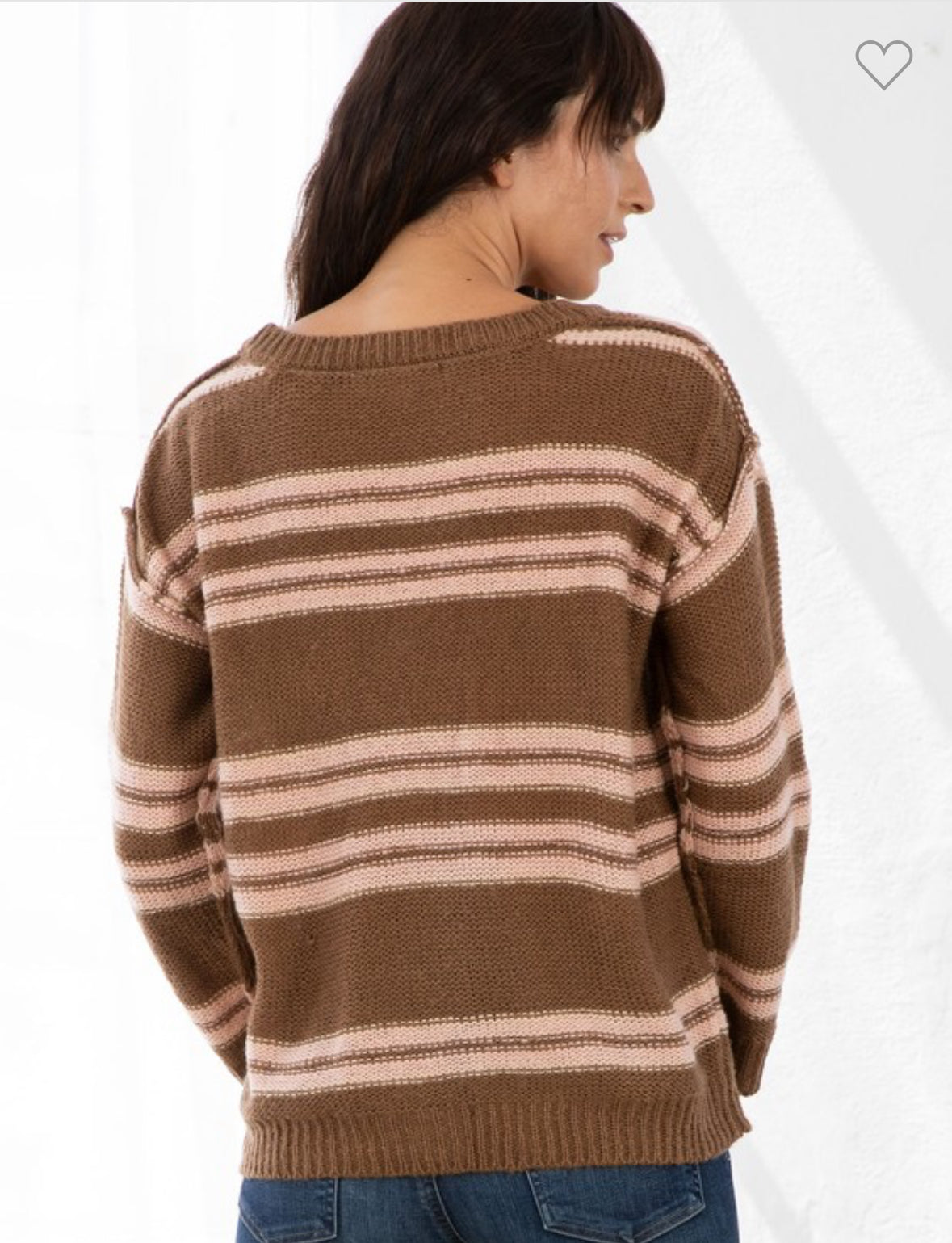 Retro Striped Cardigan