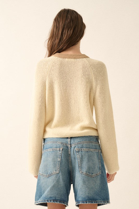 The Color Block Sweater