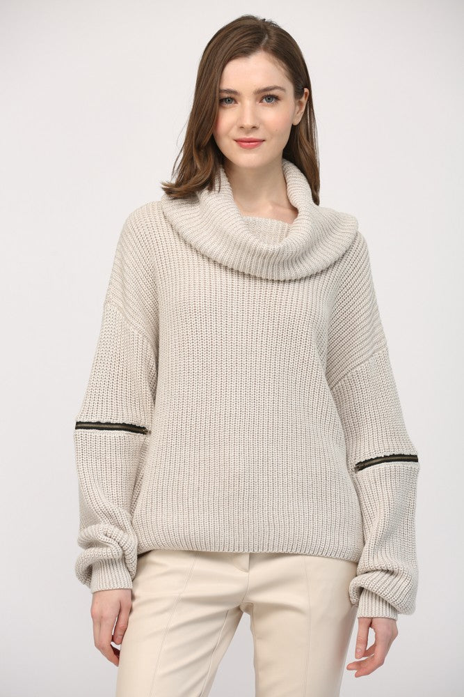 Brandy zip Sweater
