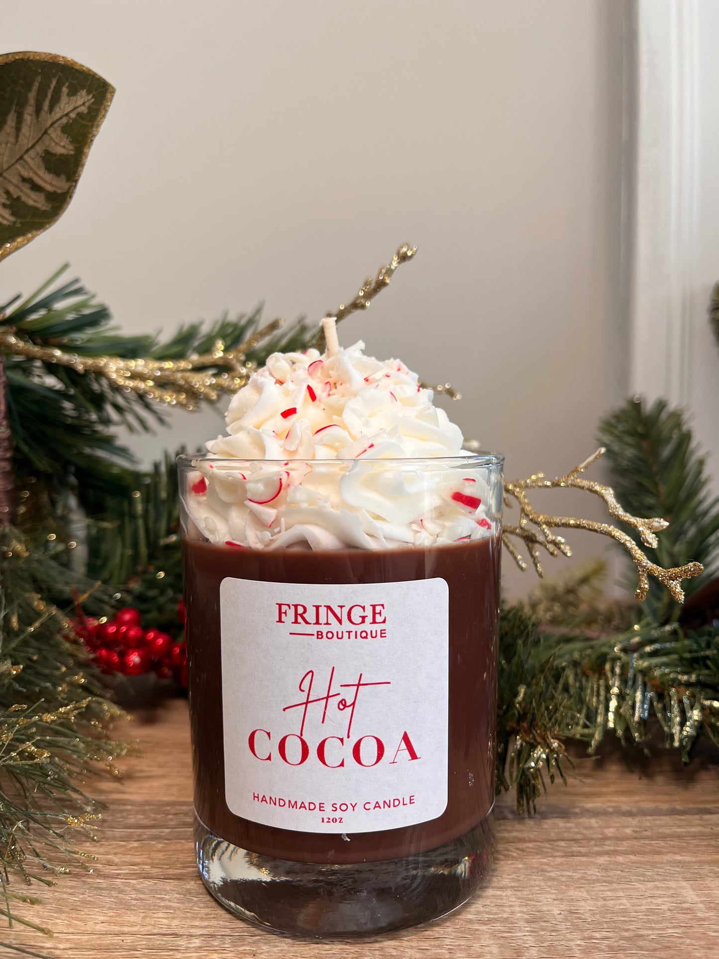 Hot Cocoa Candle