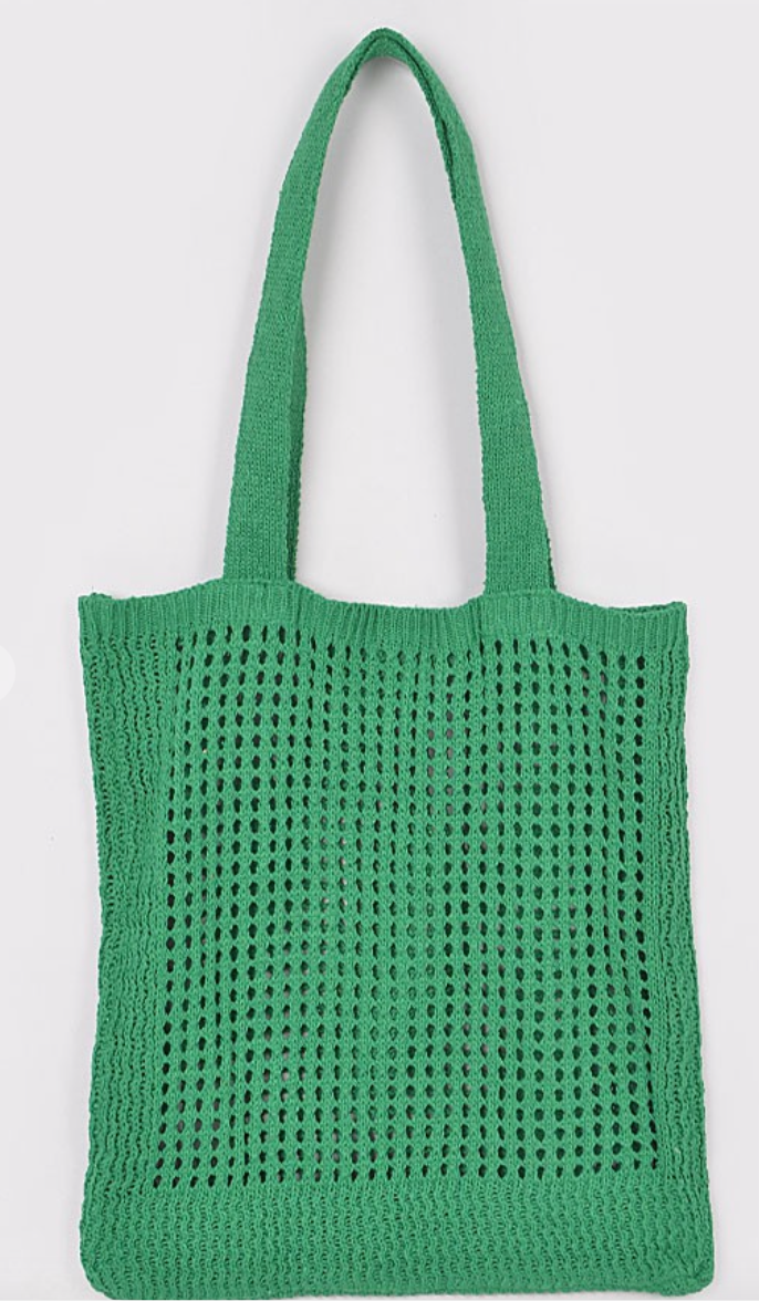 Hamptons Summer Bag - Green