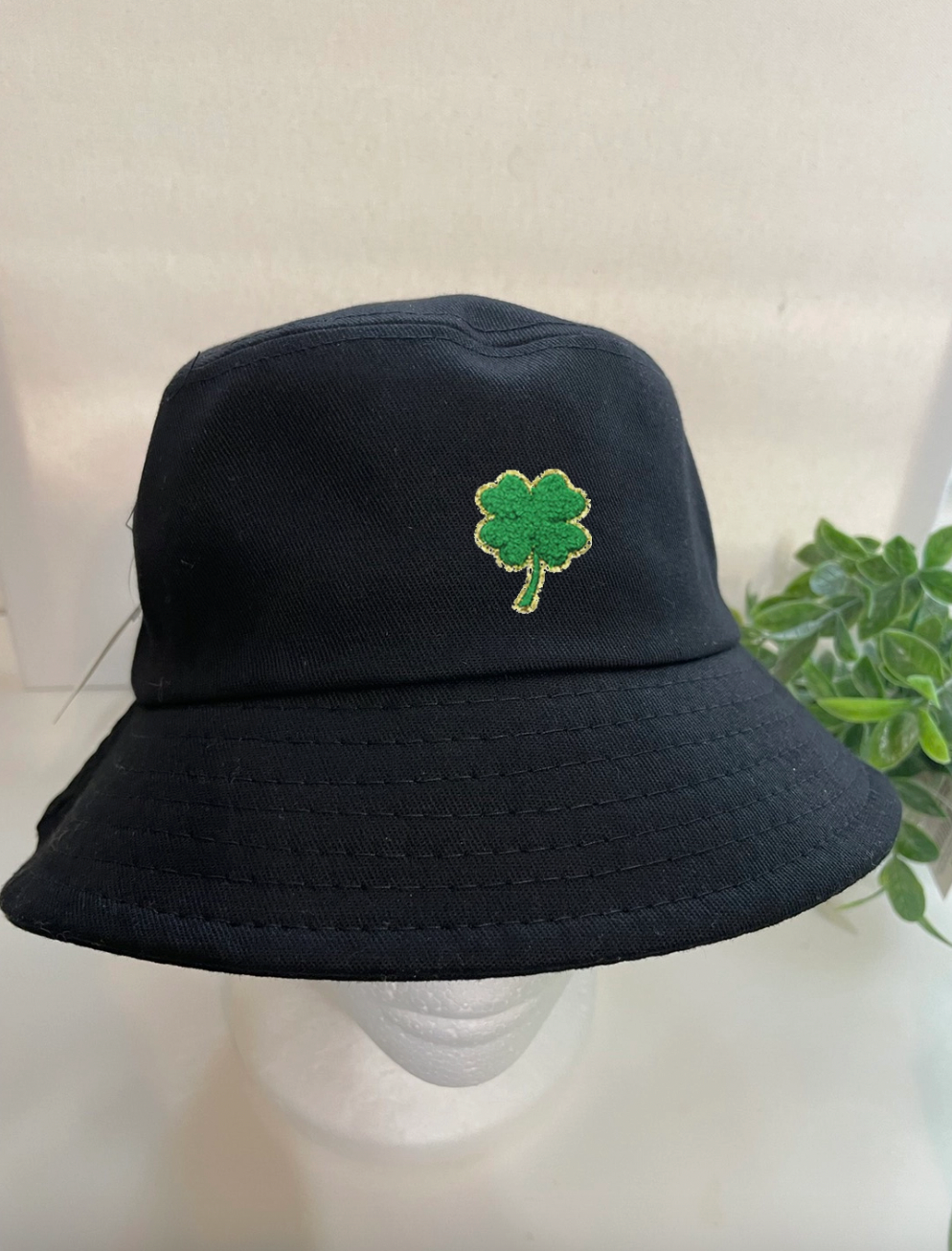 St. Patricks Day Chenille Bucket Hat