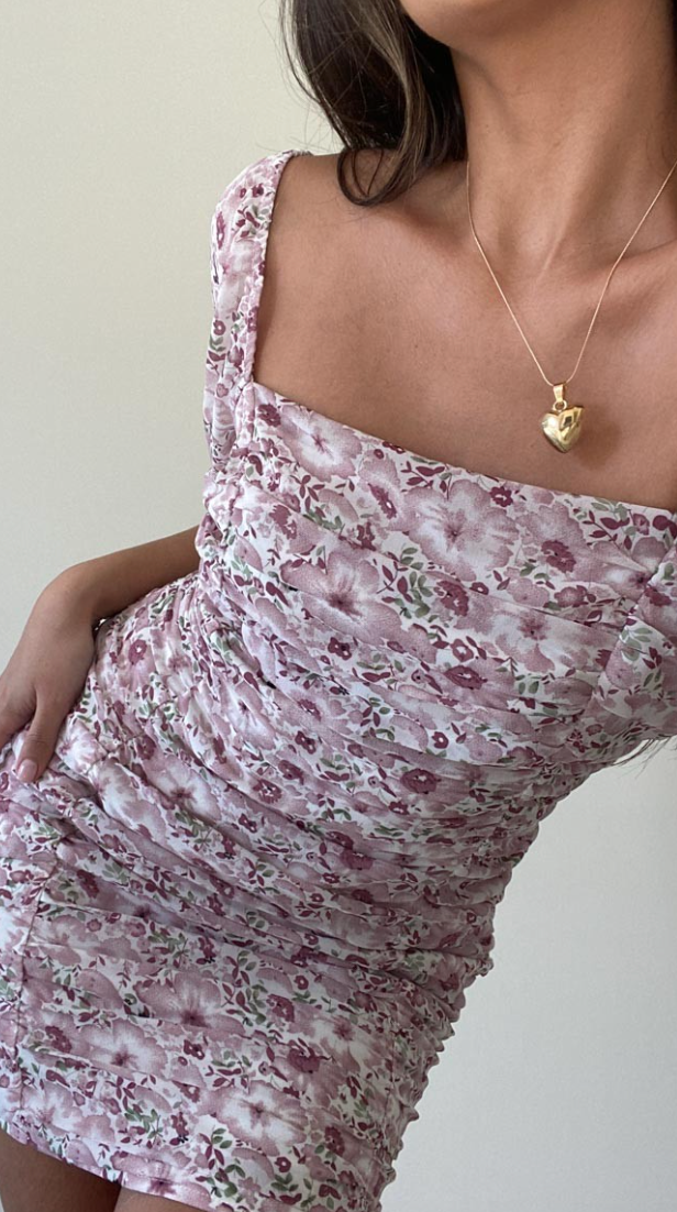 Ditsy Floral Mini Dress
