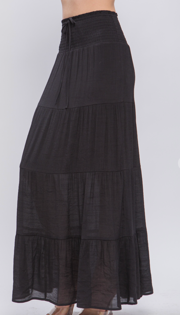 That Girl Maxi Skirt - Black
