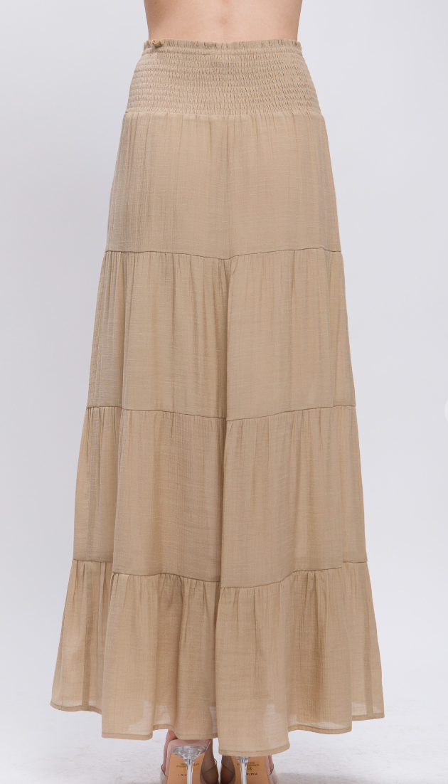 That Girl Maxi Skirt - Khaki