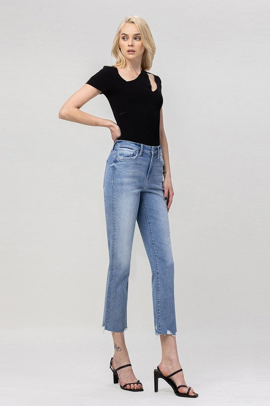 HIGH RISE CROP STRAIGHT
