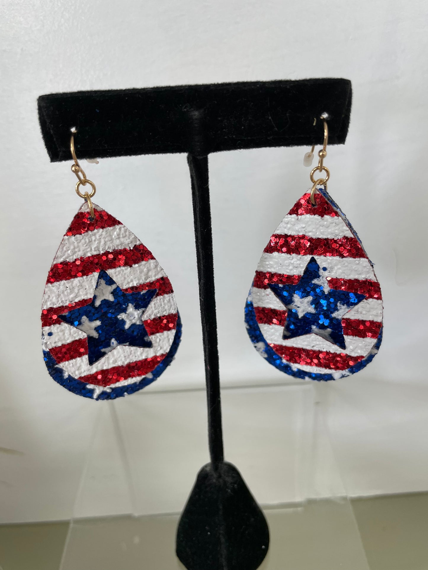 American Flag Earrings