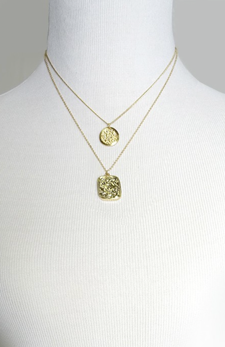 Double Coin Pendant