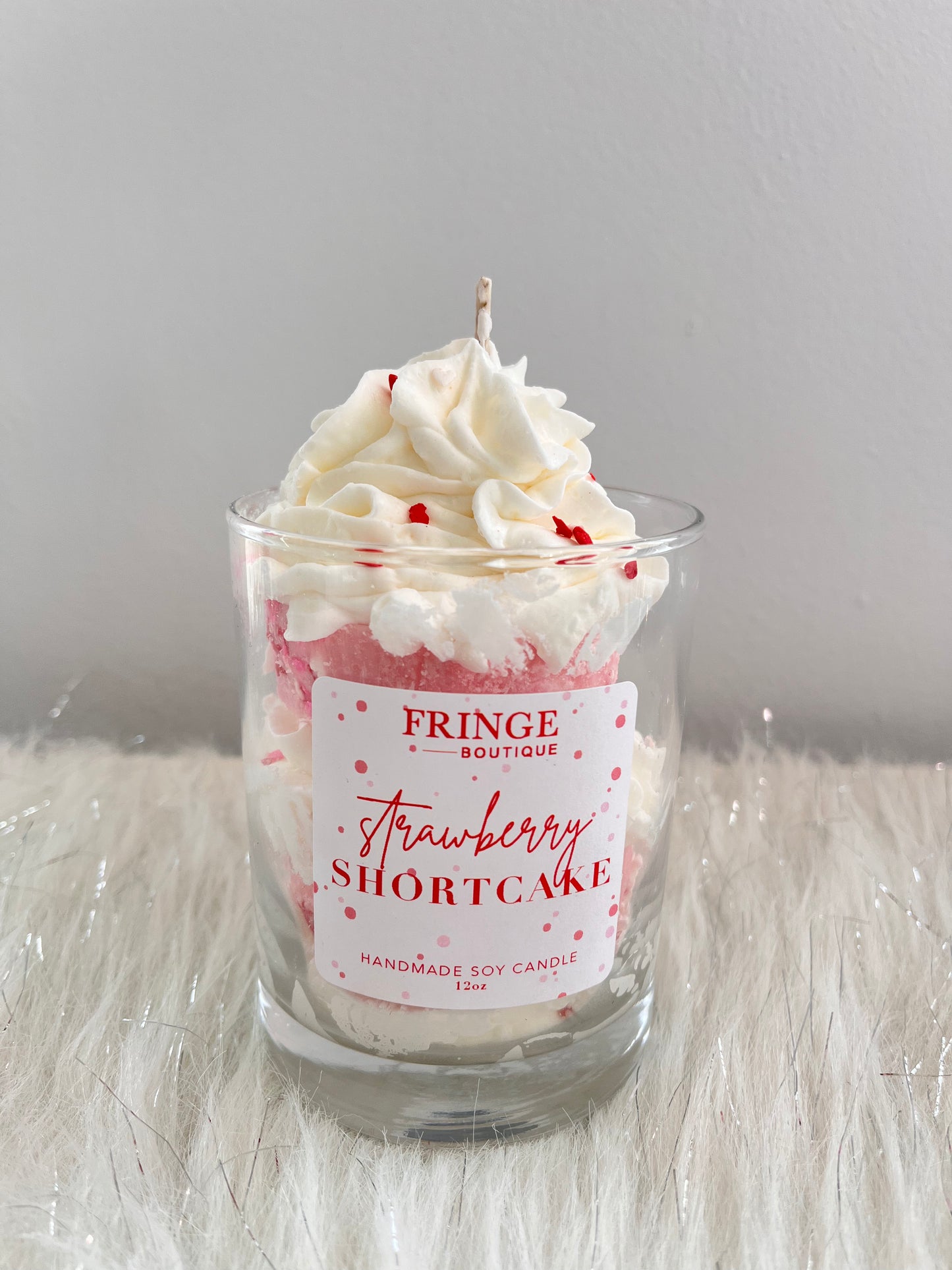 Strawberry Shortcake Candle