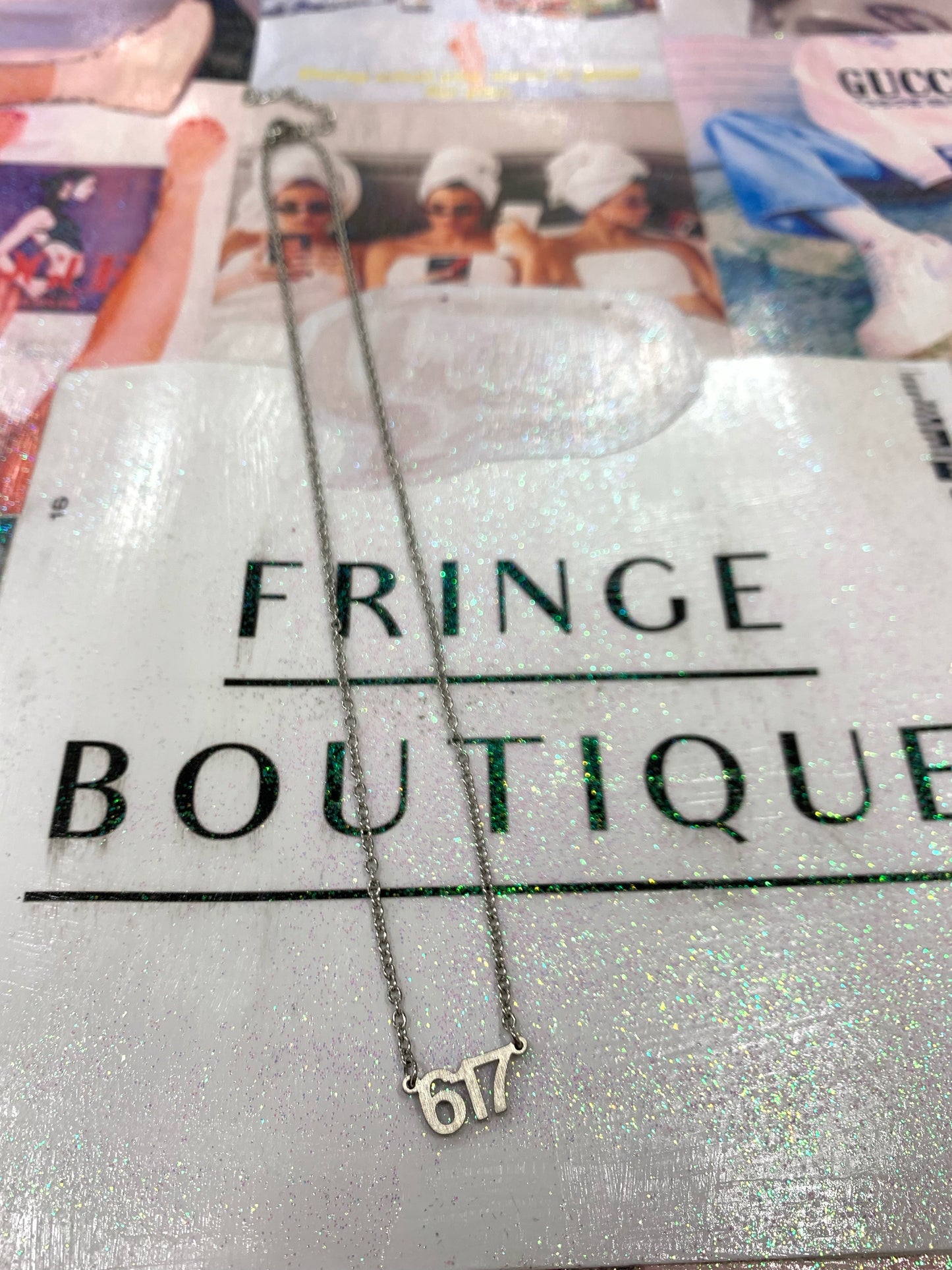 ‘617’ Necklace