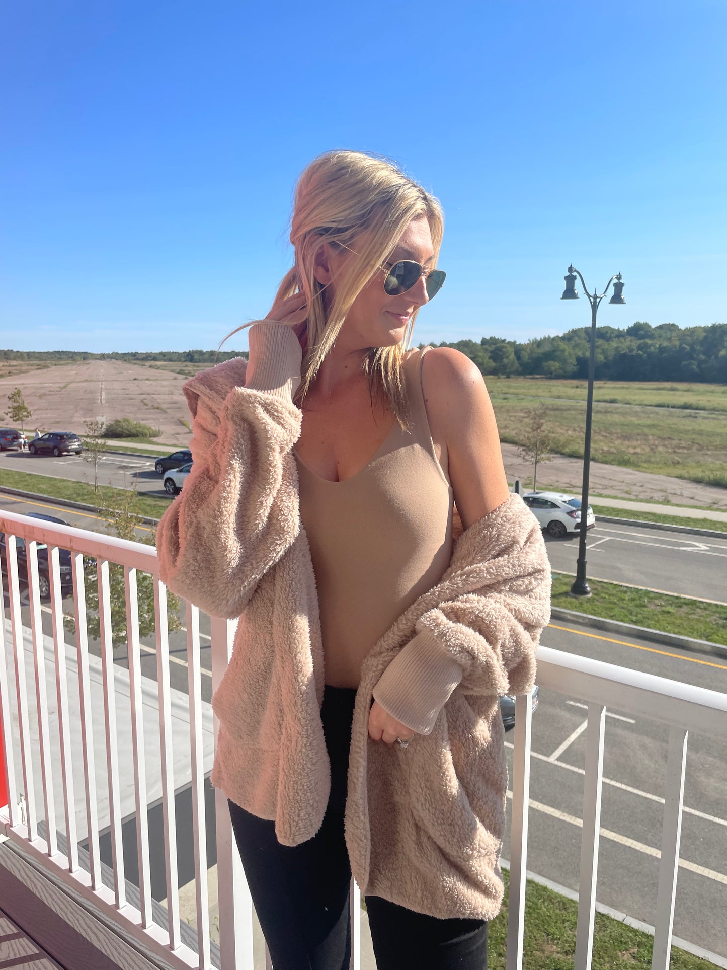 By The Fire Cardigan - Taupe