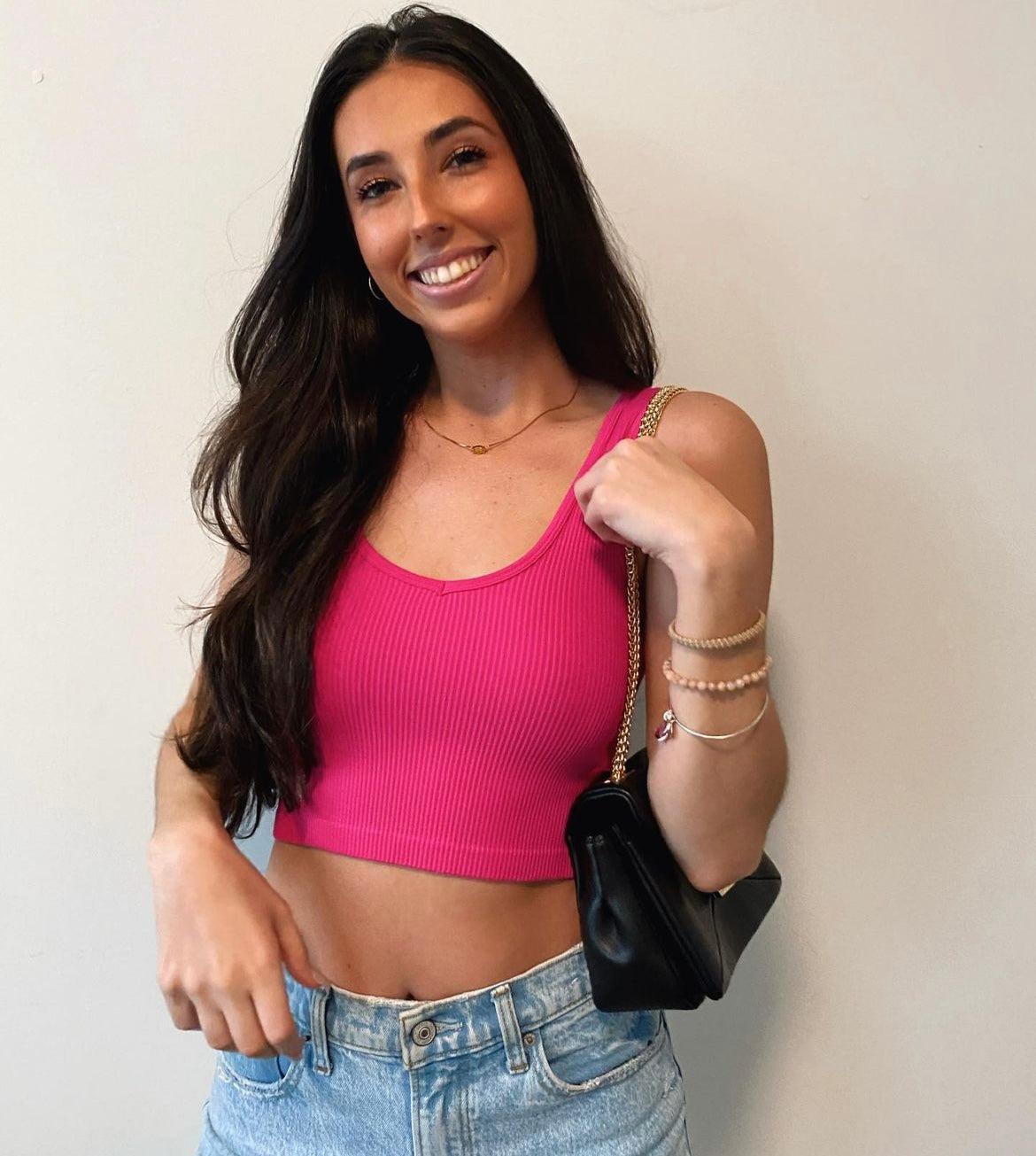 Karly Top - Hot Pink