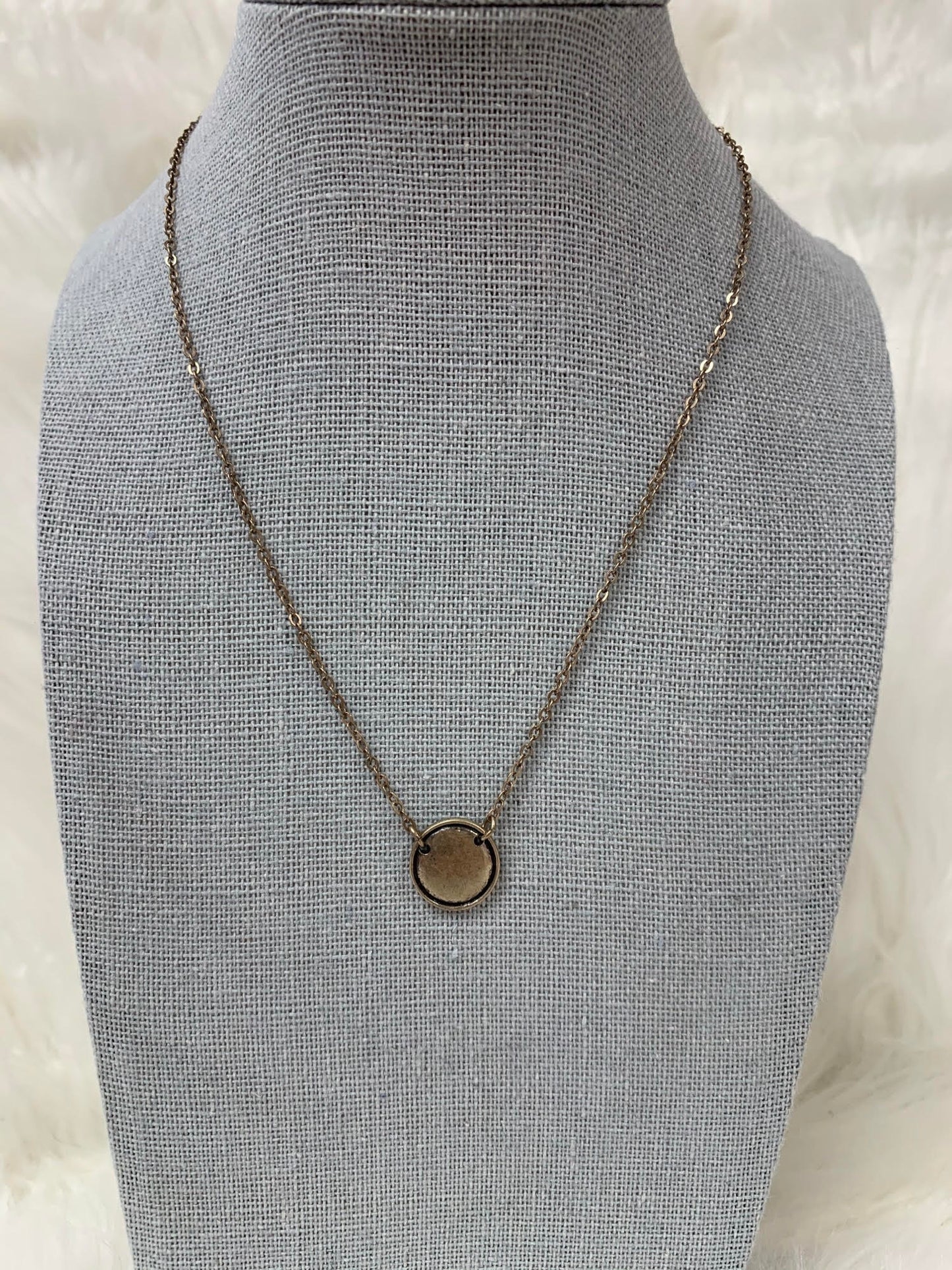 Copper Coin Necklace