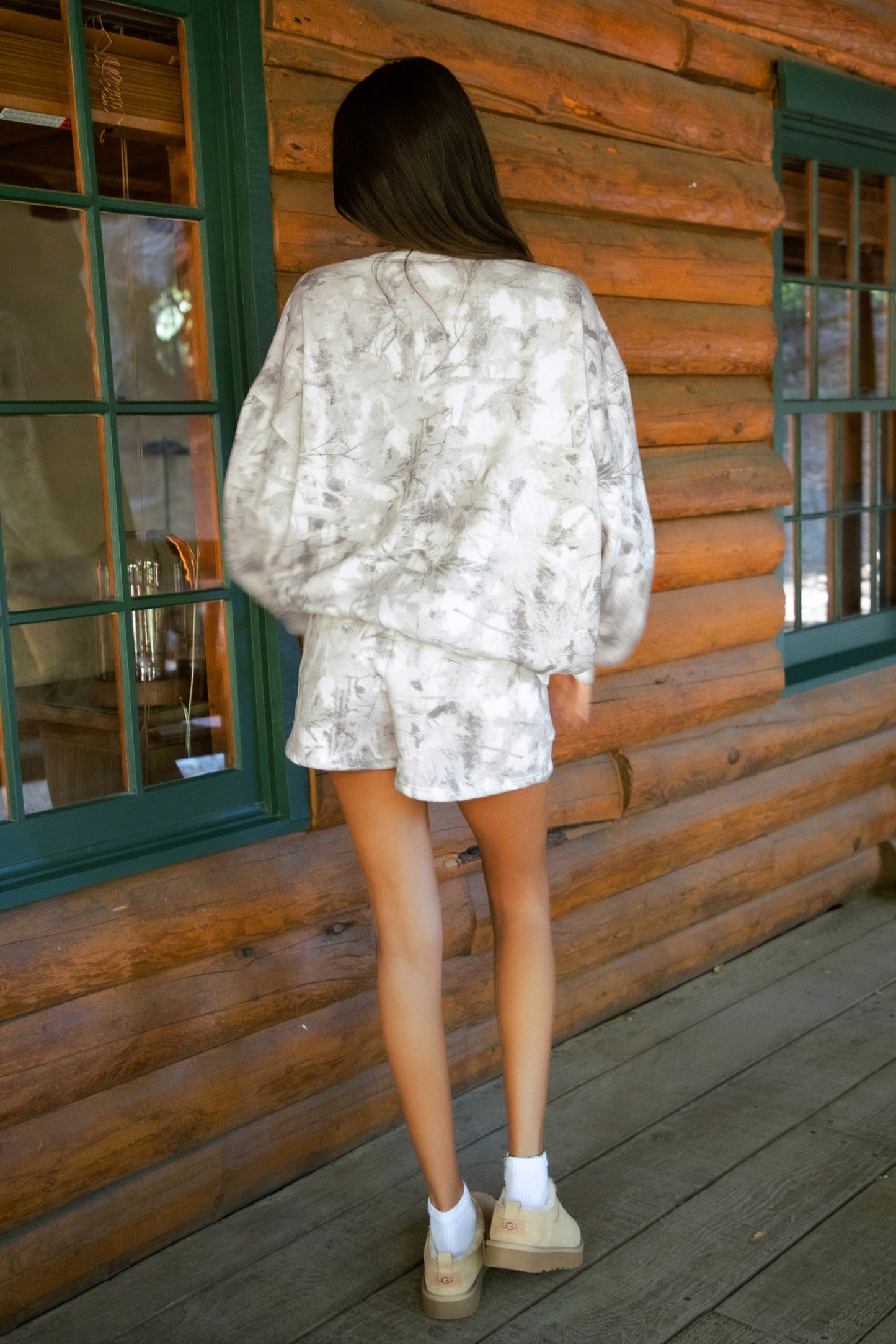 Camo Crew Neck Sweatshirt