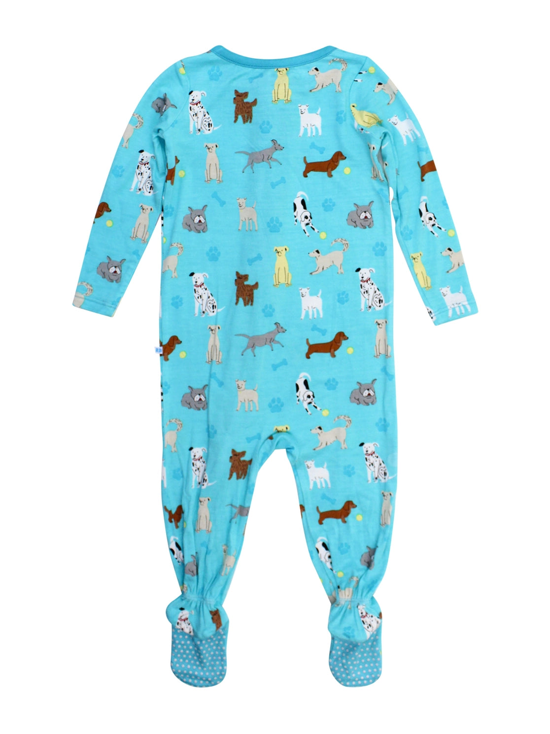 Boys Bamboo Puppy Playtime Footed One Piece Pajama