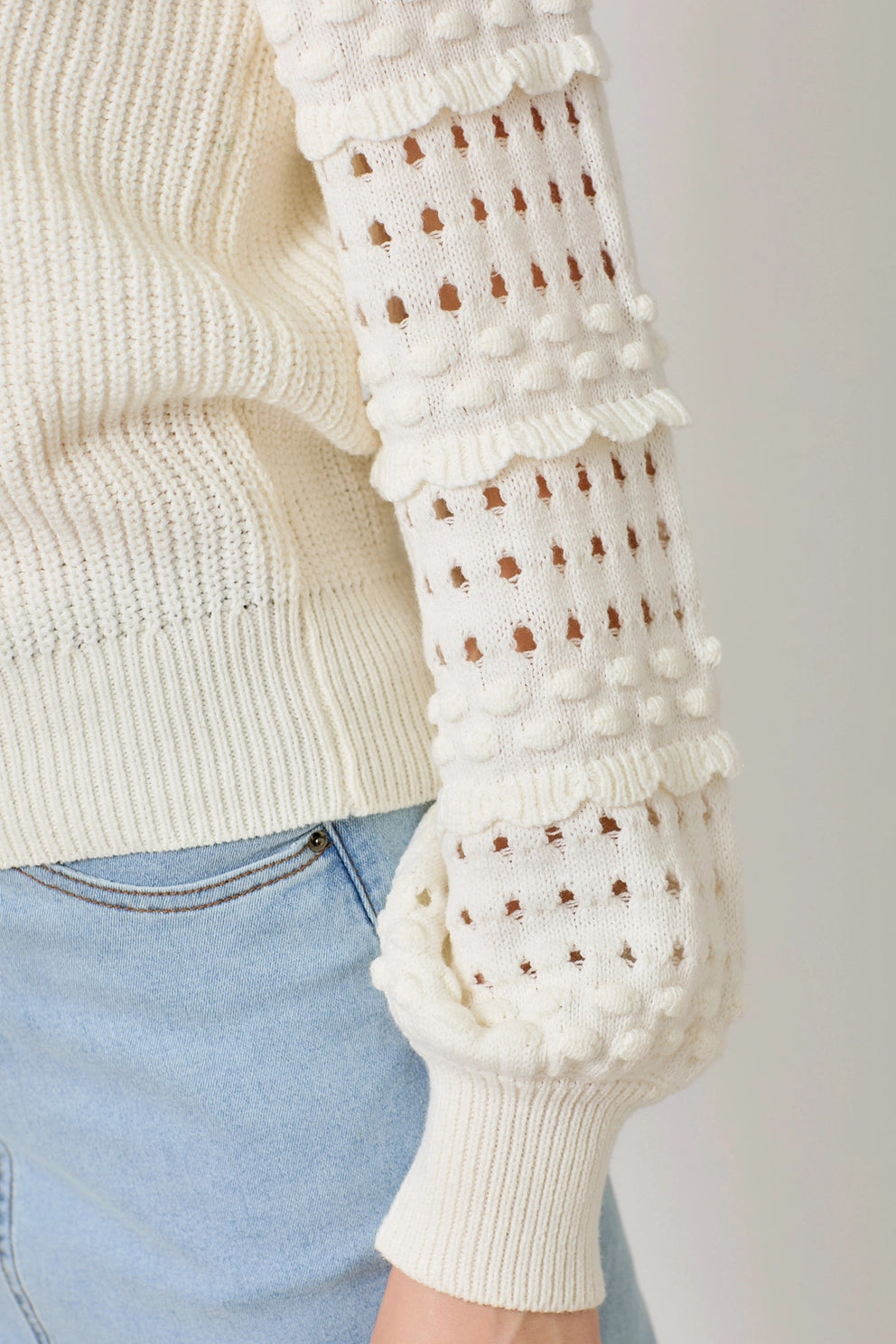 Draw the Line Sweater