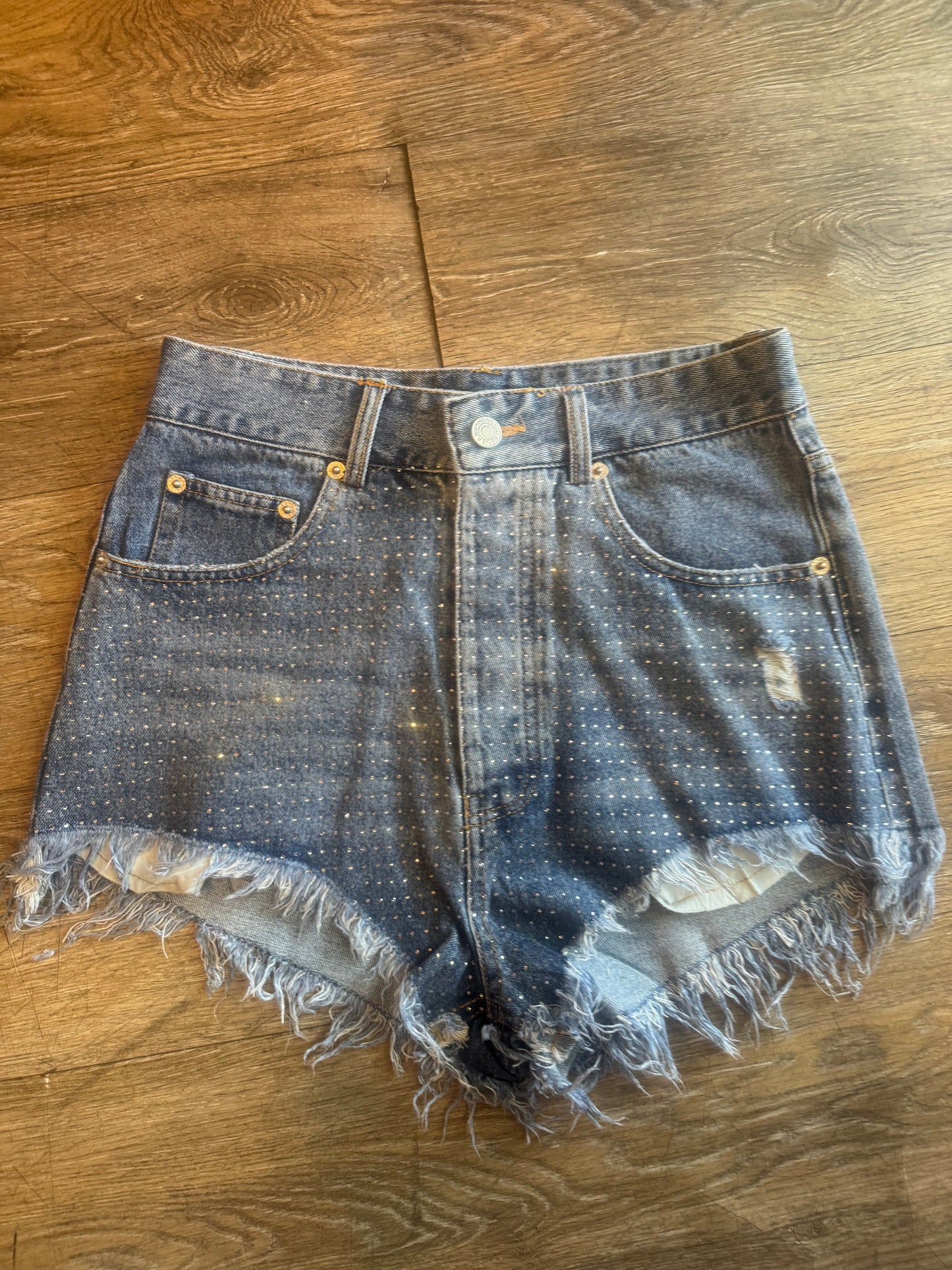 Miranda Rhinestone Shorts