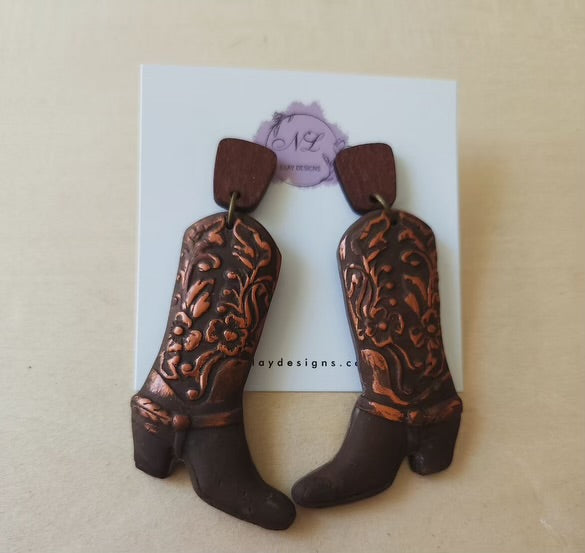 Cowboy Boot Earrings