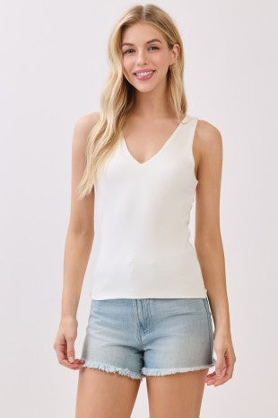 Double Layer Sleeveless Cami