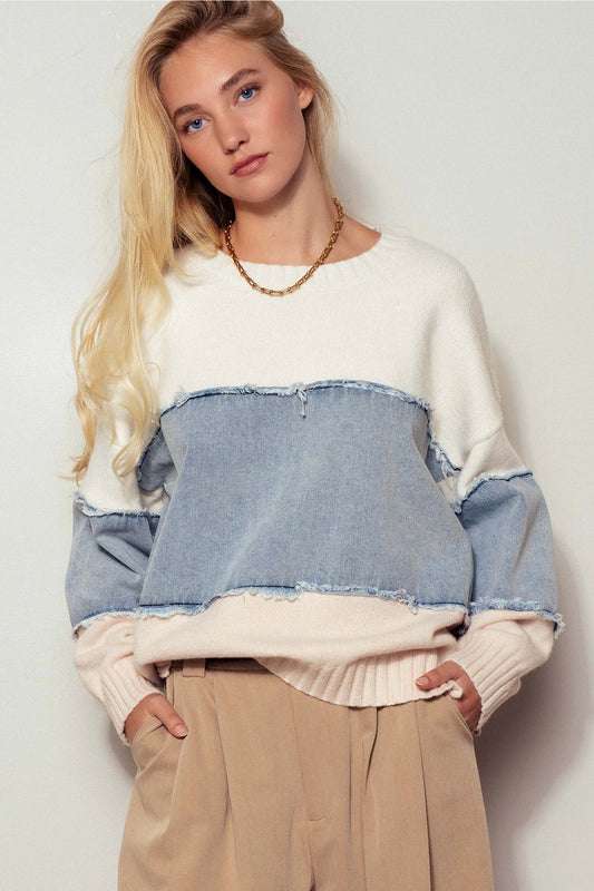 Patchwork Sweater