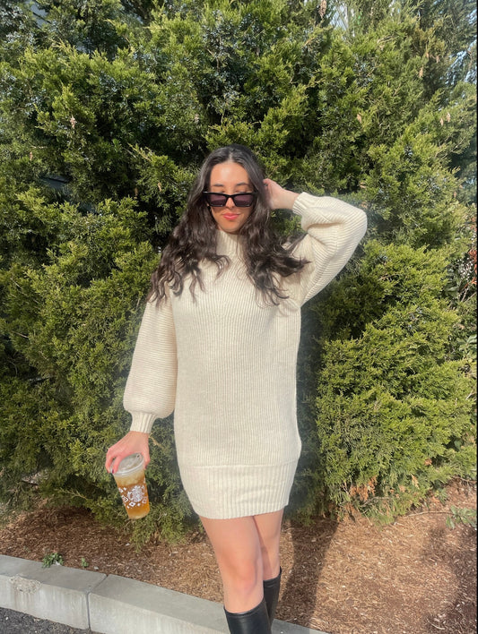 Anything Goes Sweater Dress