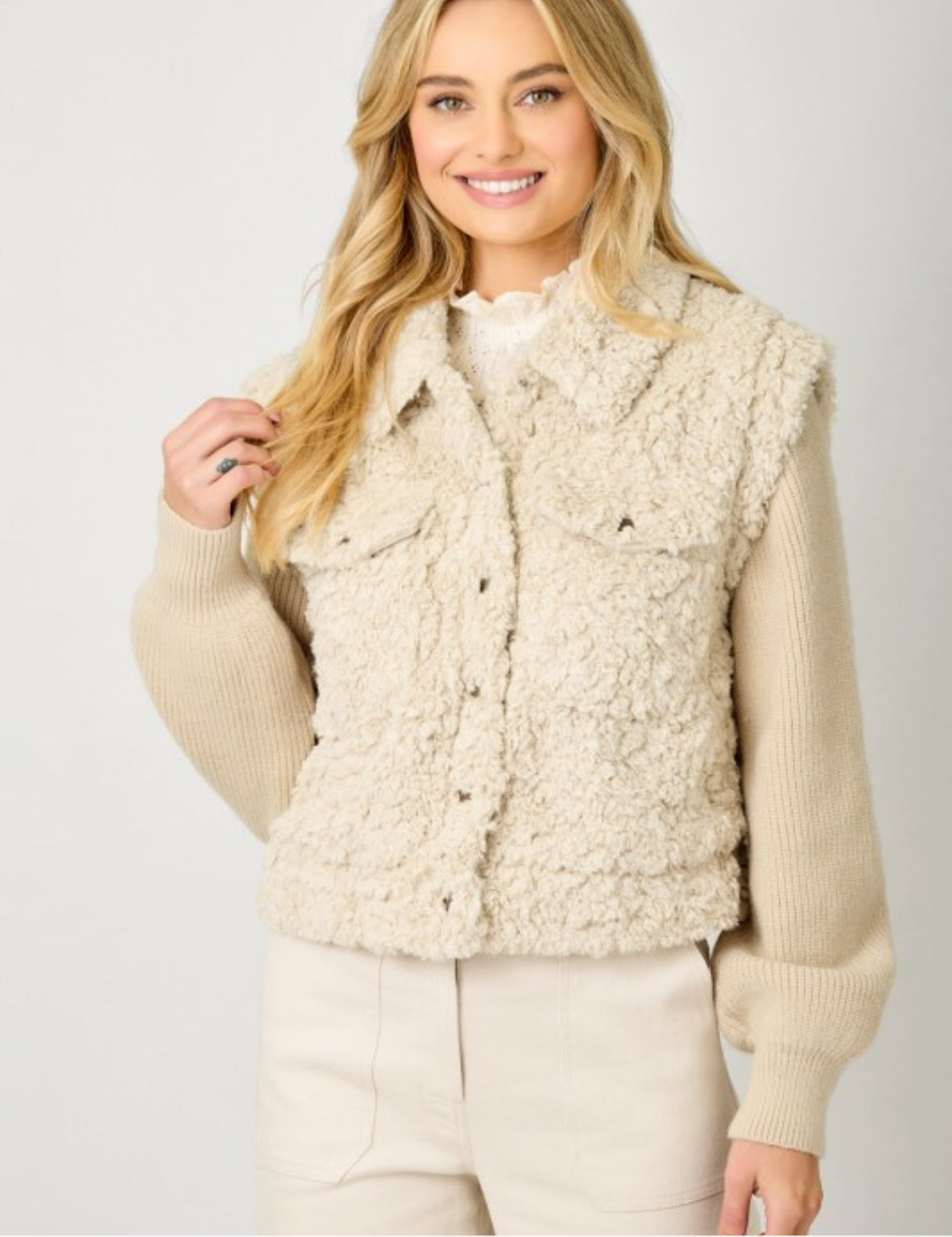 Media Sweater Jacket