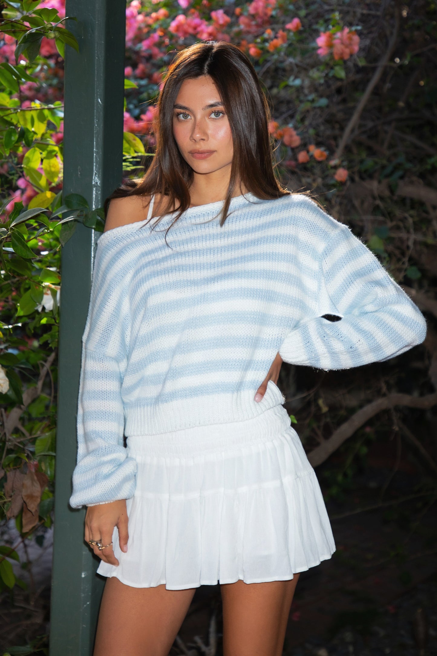 Paisey Stripe Sweater