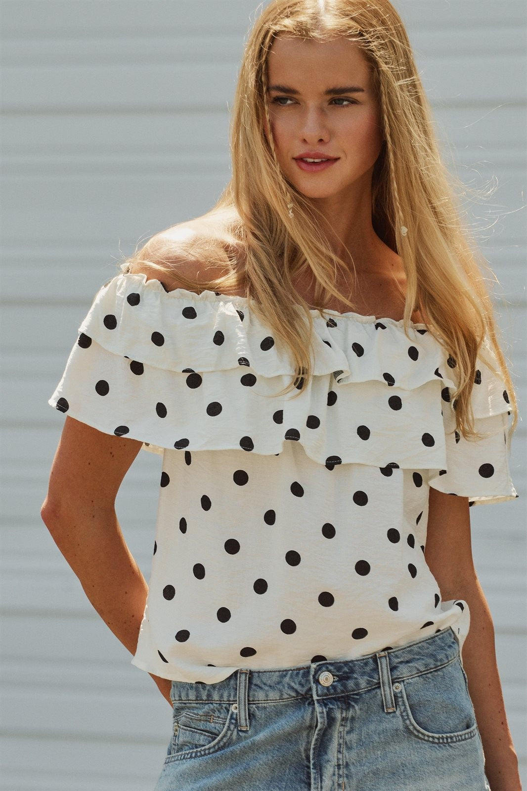 Chelsea Polka Dot Top
