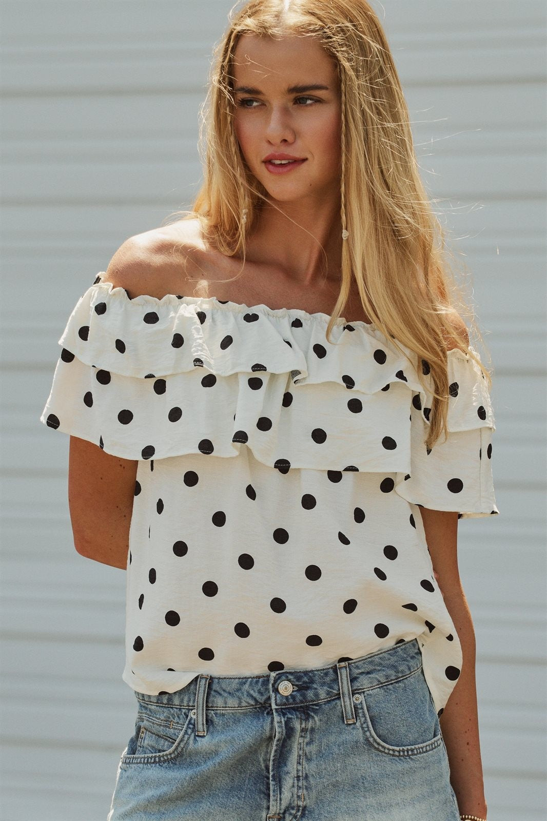 Chelsea Polka Dot Top