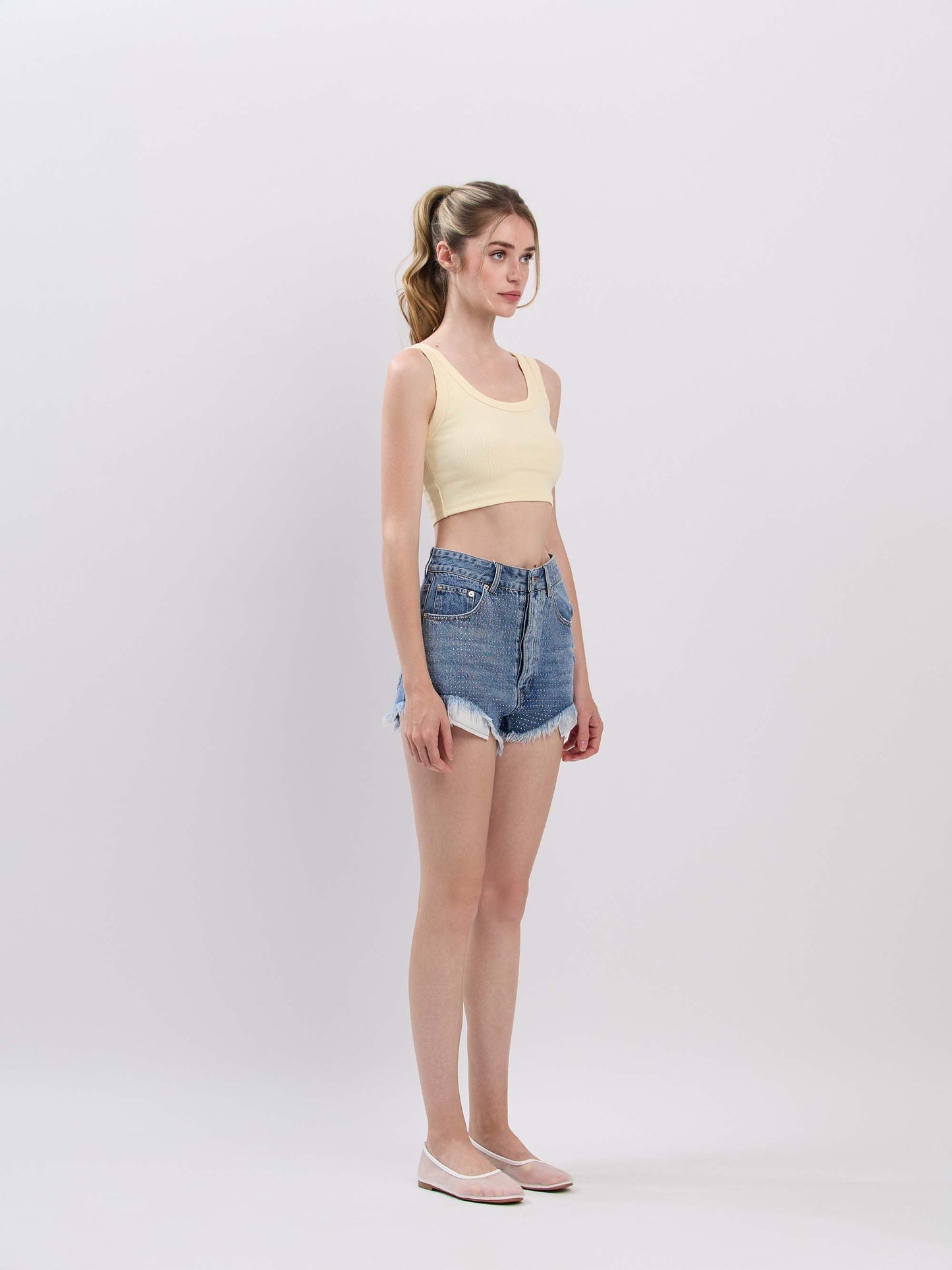 Miranda Rhinestone Shorts