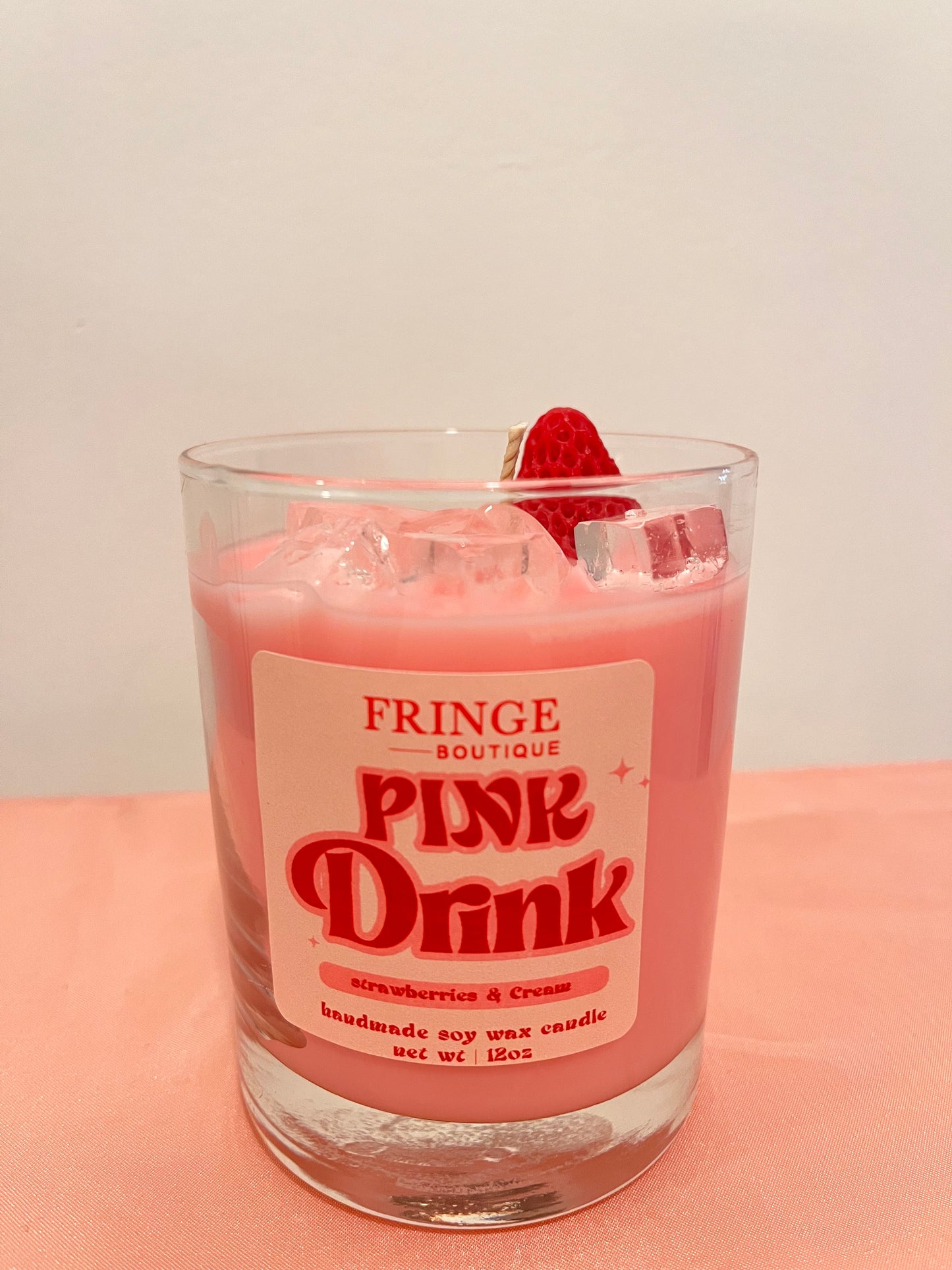 Pink Drink Candle
