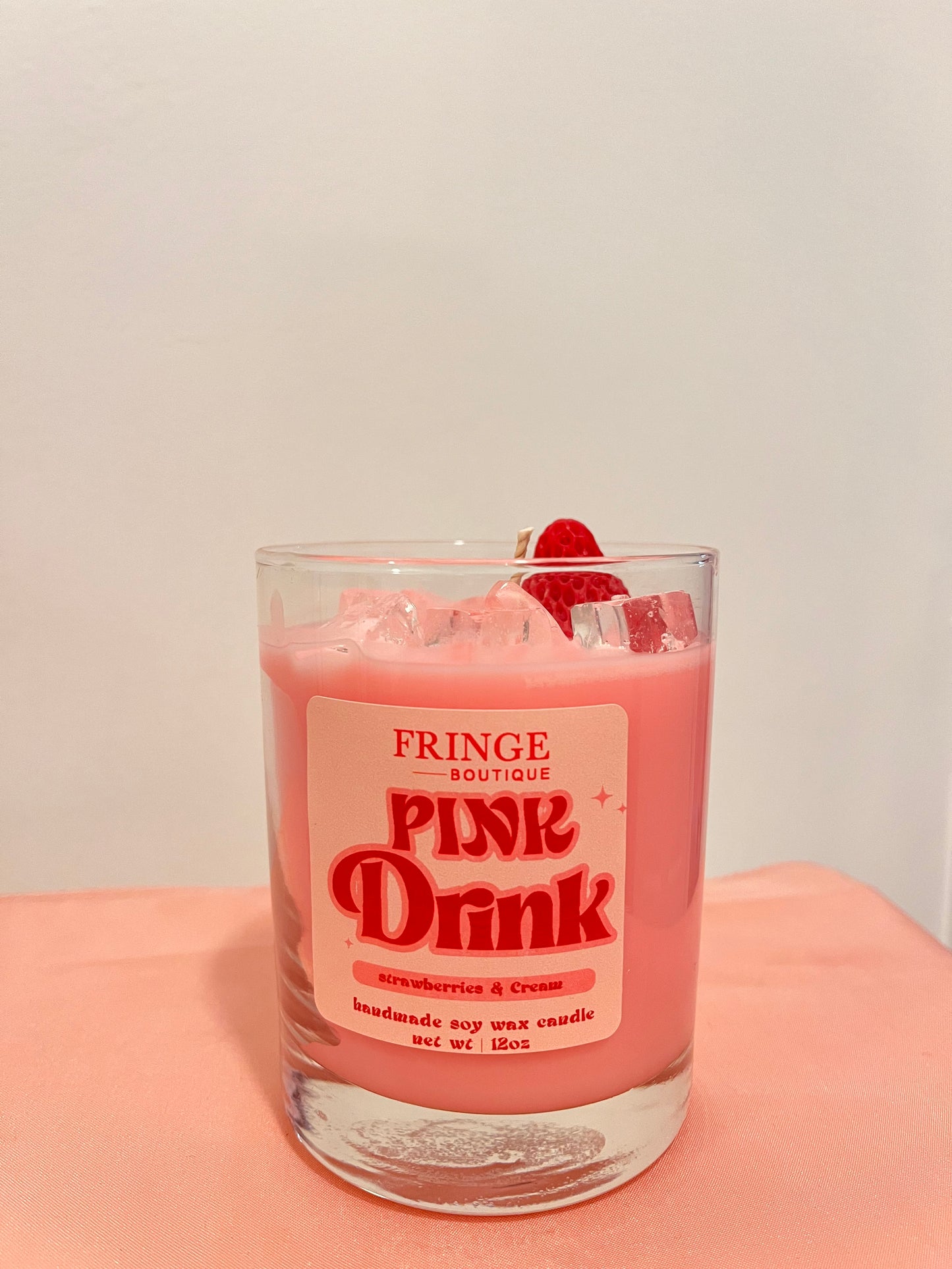 Pink Drink Candle