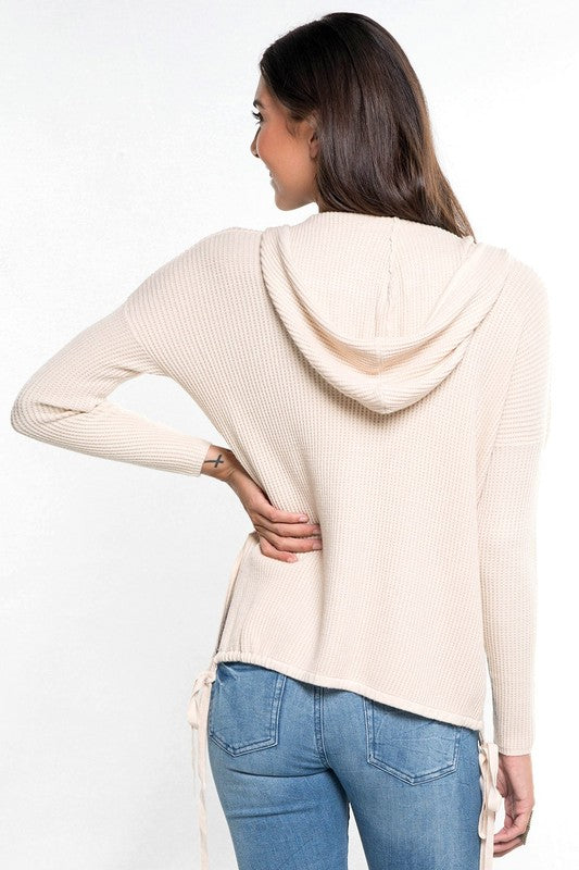 Olivia Waffle Sweater