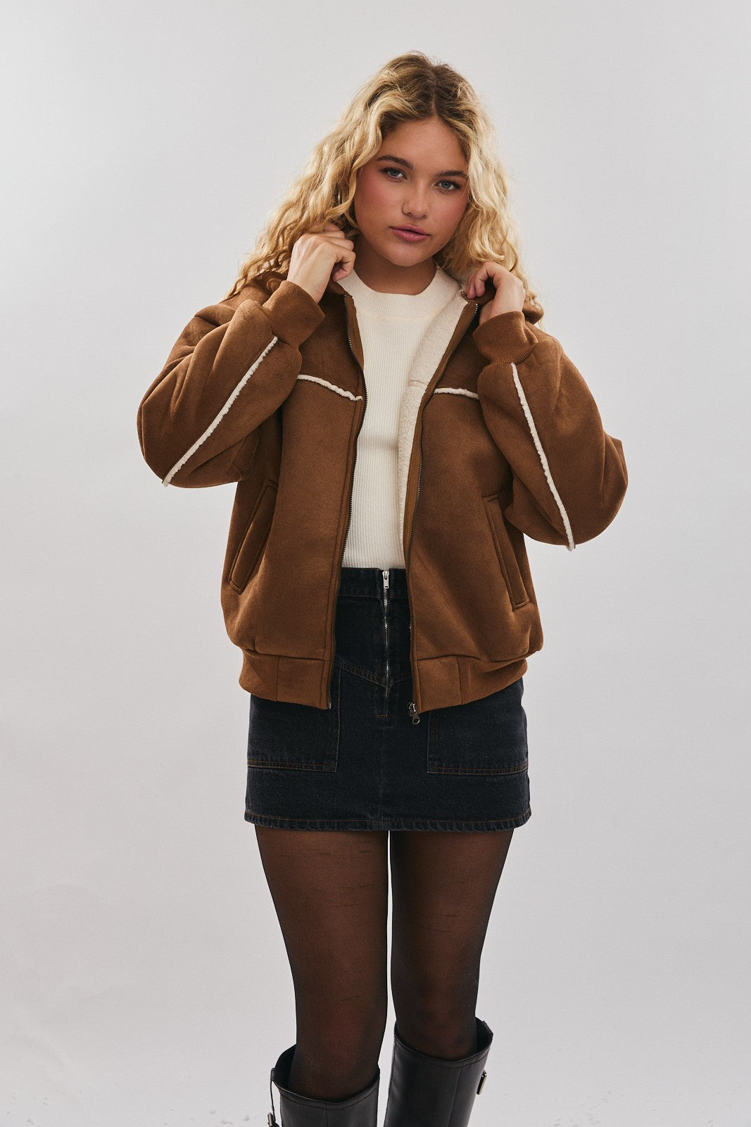 Kerryn Suede Jacket