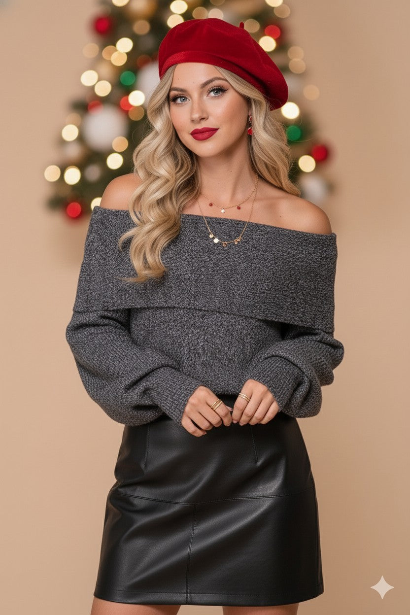 Francie Fuzzy Sweater