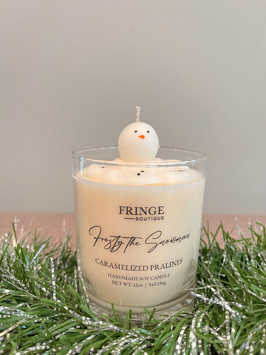 Frosty The Snowman Candle