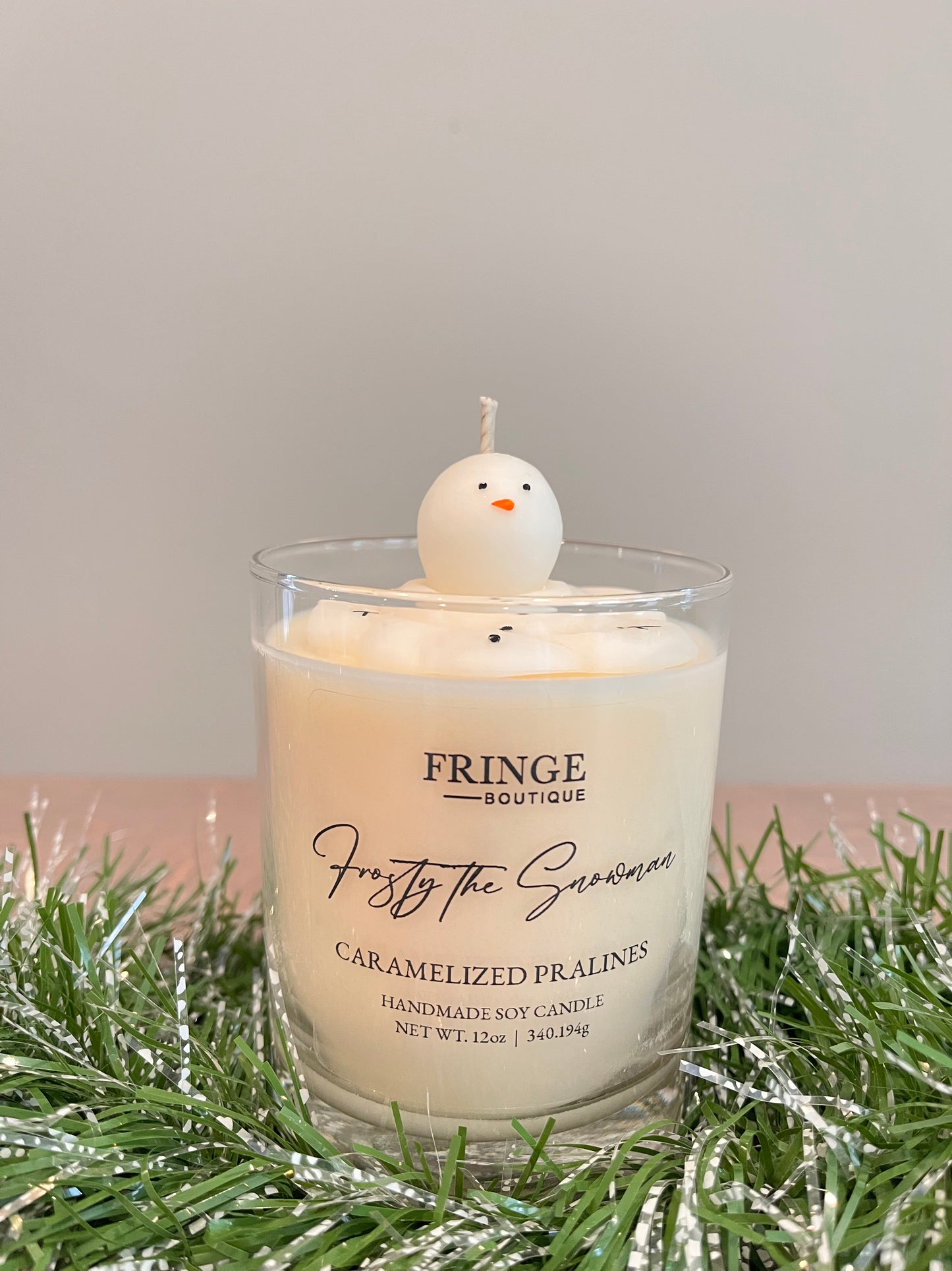 Frosty The Snowman Candle