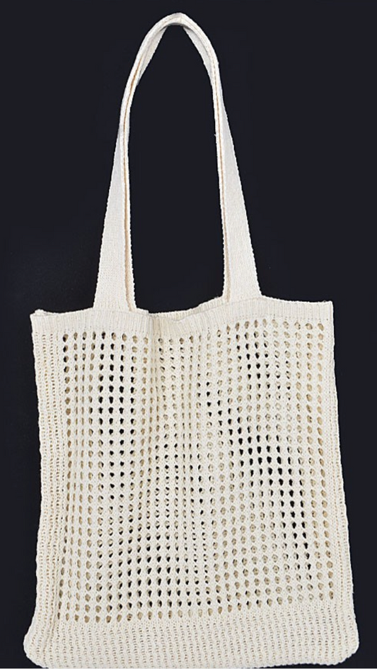 Hamptons Summer Bag - Ivory