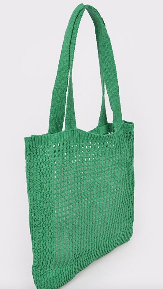 Hamptons Summer Bag - Green