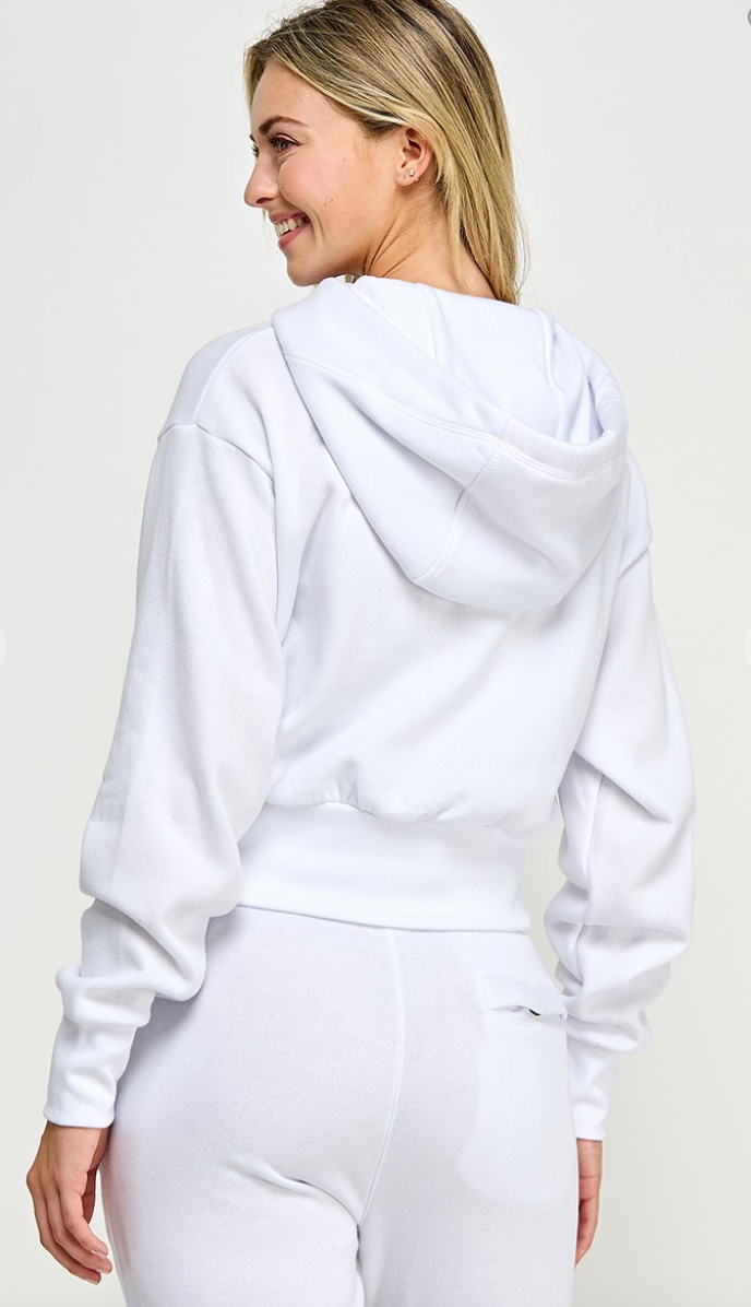 Casual Afternoon Outing Jacket - White