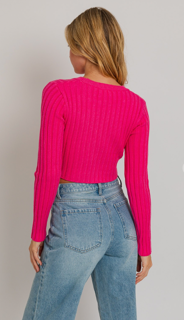 Spoil Me Sweater - Pink