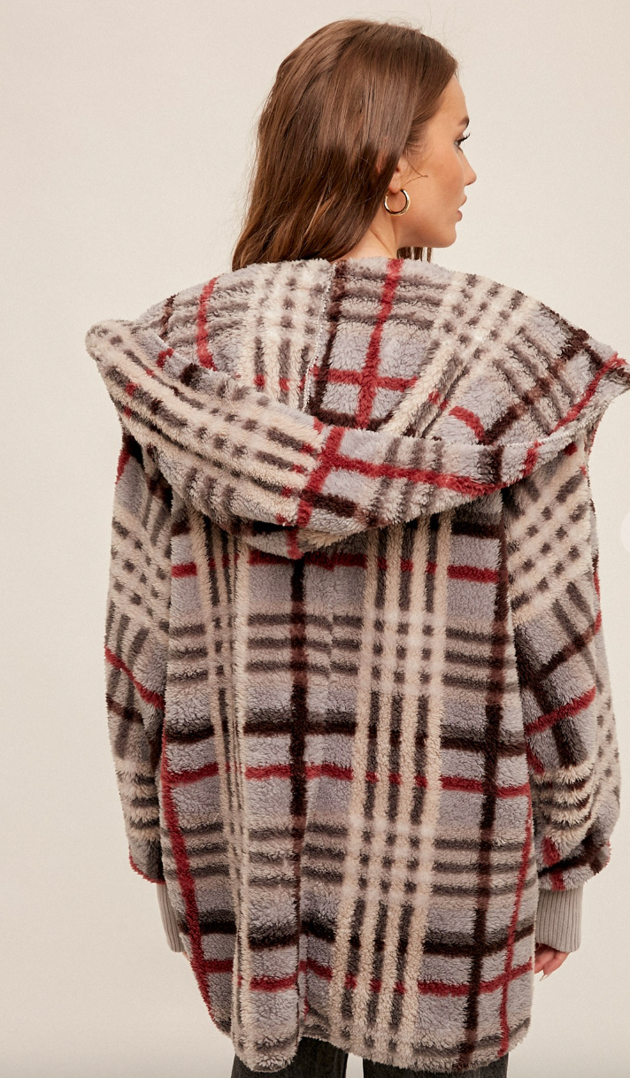 By the Fire Cardigan - Grey Mix