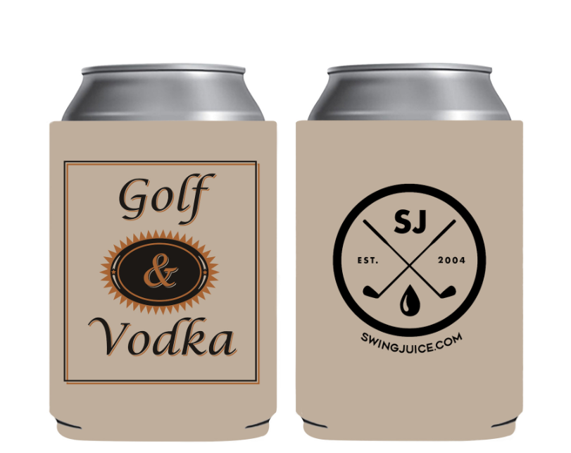 Golf & Craft Vodka Tan Koozie O/S