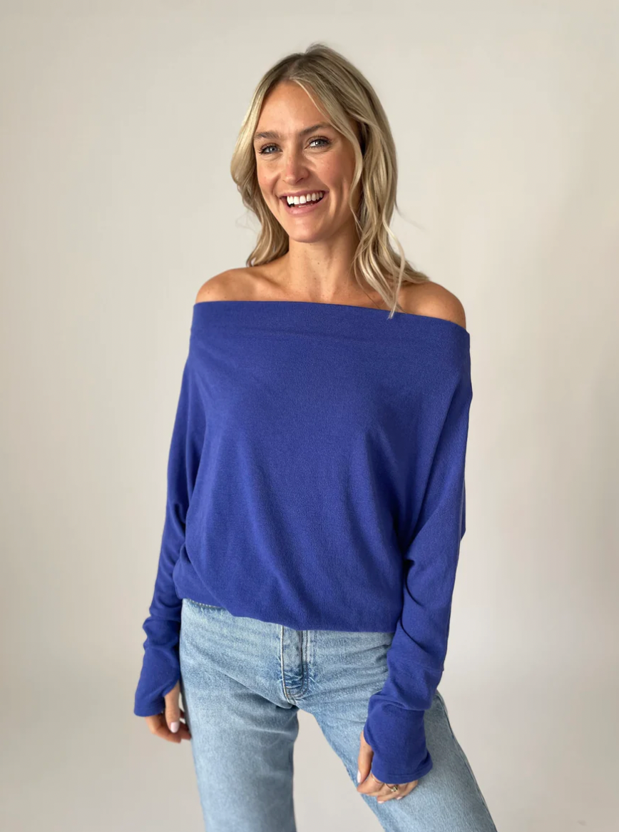 Anywhere Top - Berry Blue