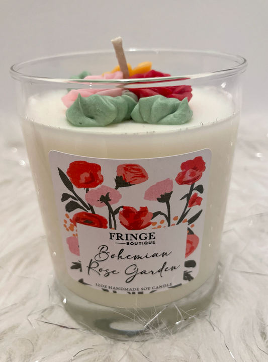 Bohemian Rose Garden Candle