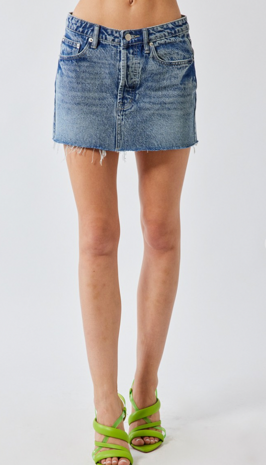 Brighter Days Denim Skirt