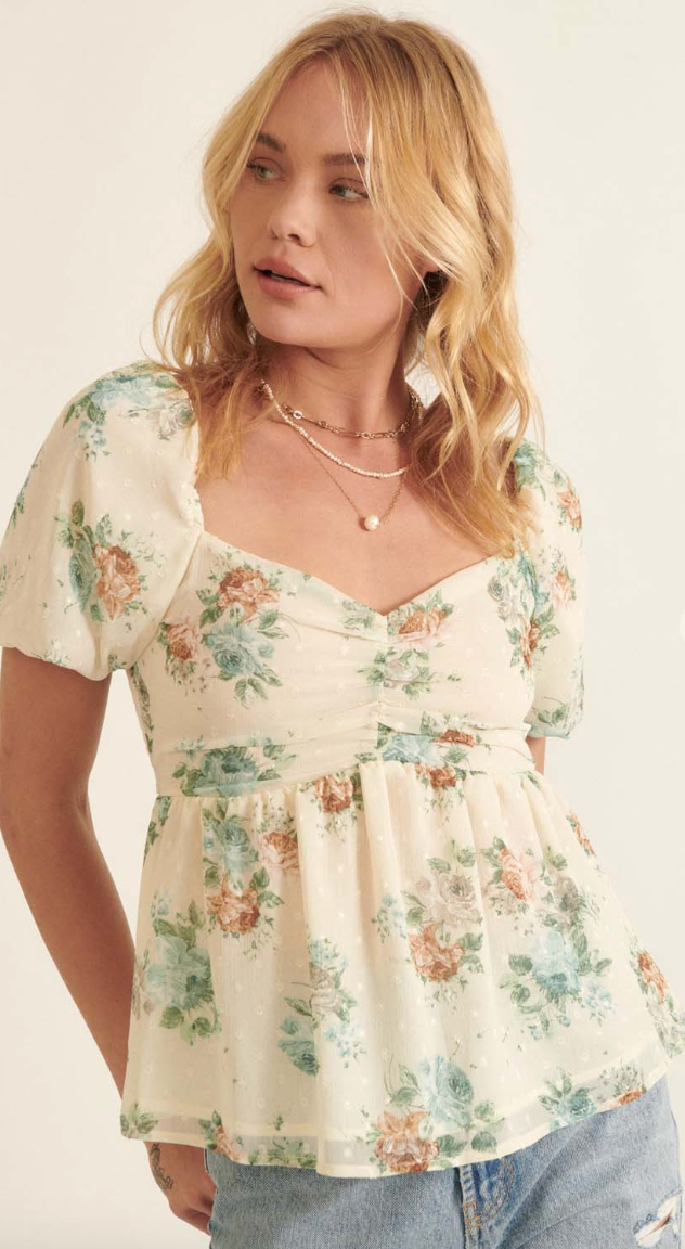 Promesa Floral Top