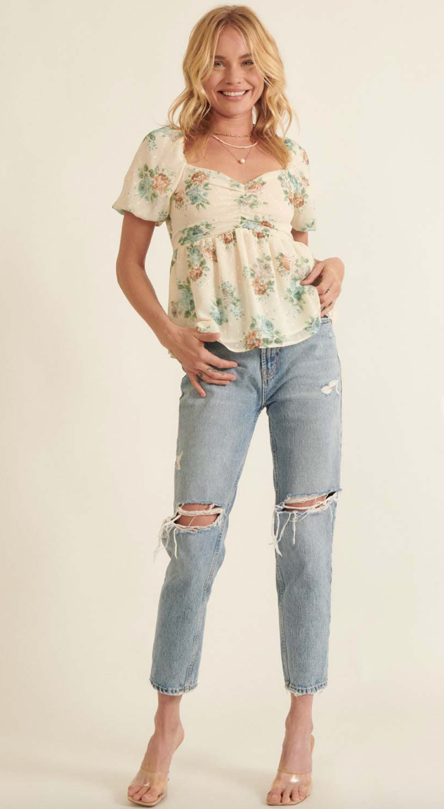 Promesa Floral Top